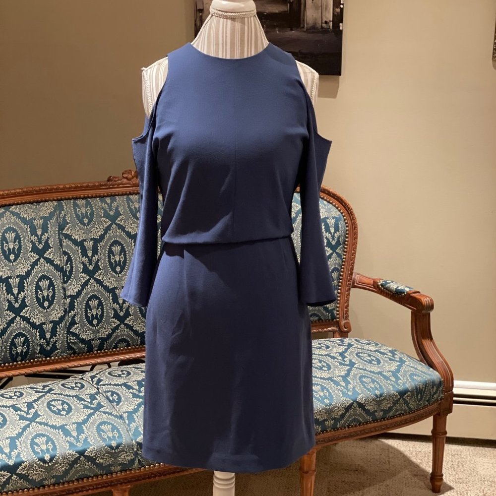 Tibi Cold Shoulder Dress